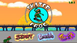dorublog | カエルのスケボーゲーム Skater Frog 横スクロールアクション 開発元: Gnarvana Studios パブリッシャー: Gnarvana Studios steam PC Review レビュー
