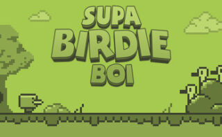 dorublog | ゲームボーイ風味の横スクロールアクションゲーム Supa Birdie Boi レビュー 操作方法