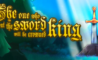 dorublog | 剣を抜くゲーム The one who pulls out the sword will be crowned king