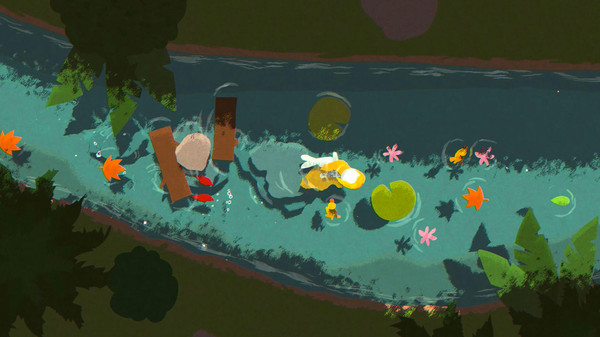 dorublog | リラックスして一緒に神秘的なカラフルな川を流れて、動物植物自然と一体化 神秘的な川を流れるゲーム NAIAD ゲーム紹介